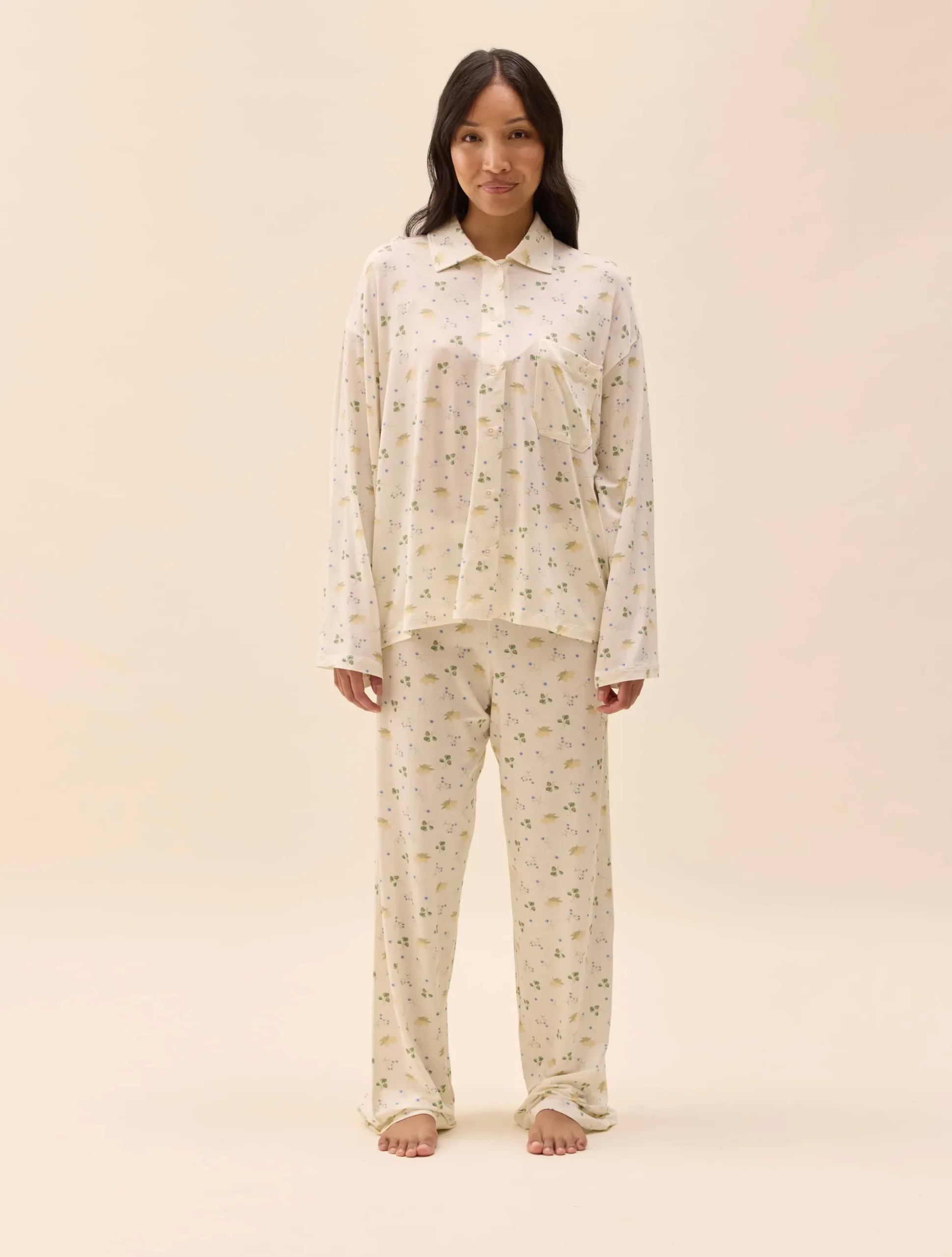 Go Slow Pants Marula Bloom