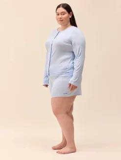 Go Slow Short Shorts Blue