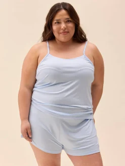 Go Slow Short Shorts Blue
