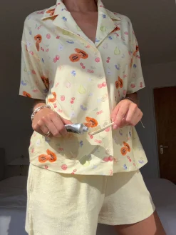 Go Slow Short Sleeve Top Fruit