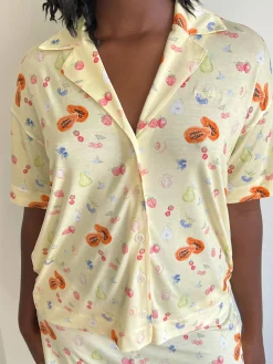 Go Slow Short Sleeve Top Fruit