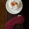 Go Slow Sleeping Mask Burgundy