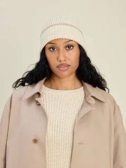 Knitted Beanie Creamy Oat