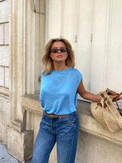 Lazuli Top Blue