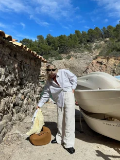 Linen Pants Cream