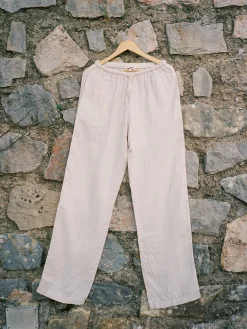 Linen Pants Cream - Tall