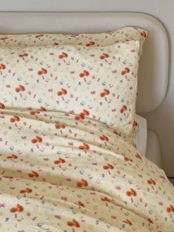 Muslin Duvet Cover - Single Fruit