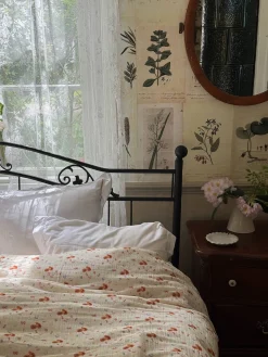 Muslin Duvet Cover - Single Fruit