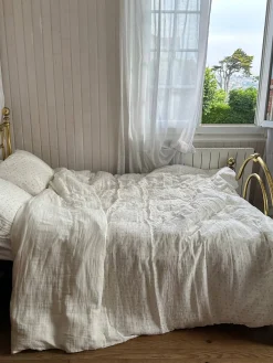Muslin Duvet Cover Butterfly