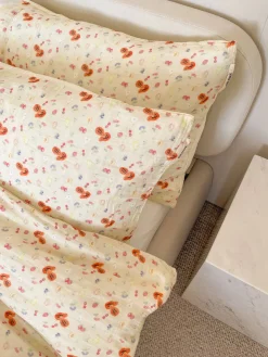 Muslin Pillow Case Fruit