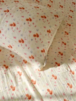 Muslin Pillow Case Fruit