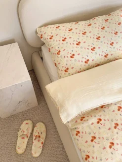 Muslin Pillow Case Fruit