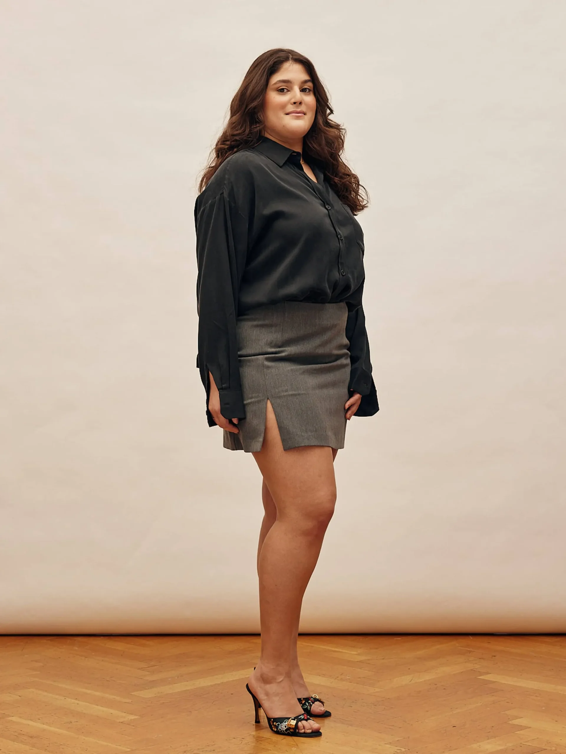 Must Have Mini Skirt Grey