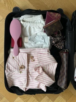 Poplin Classic Shirt Pink Stripe