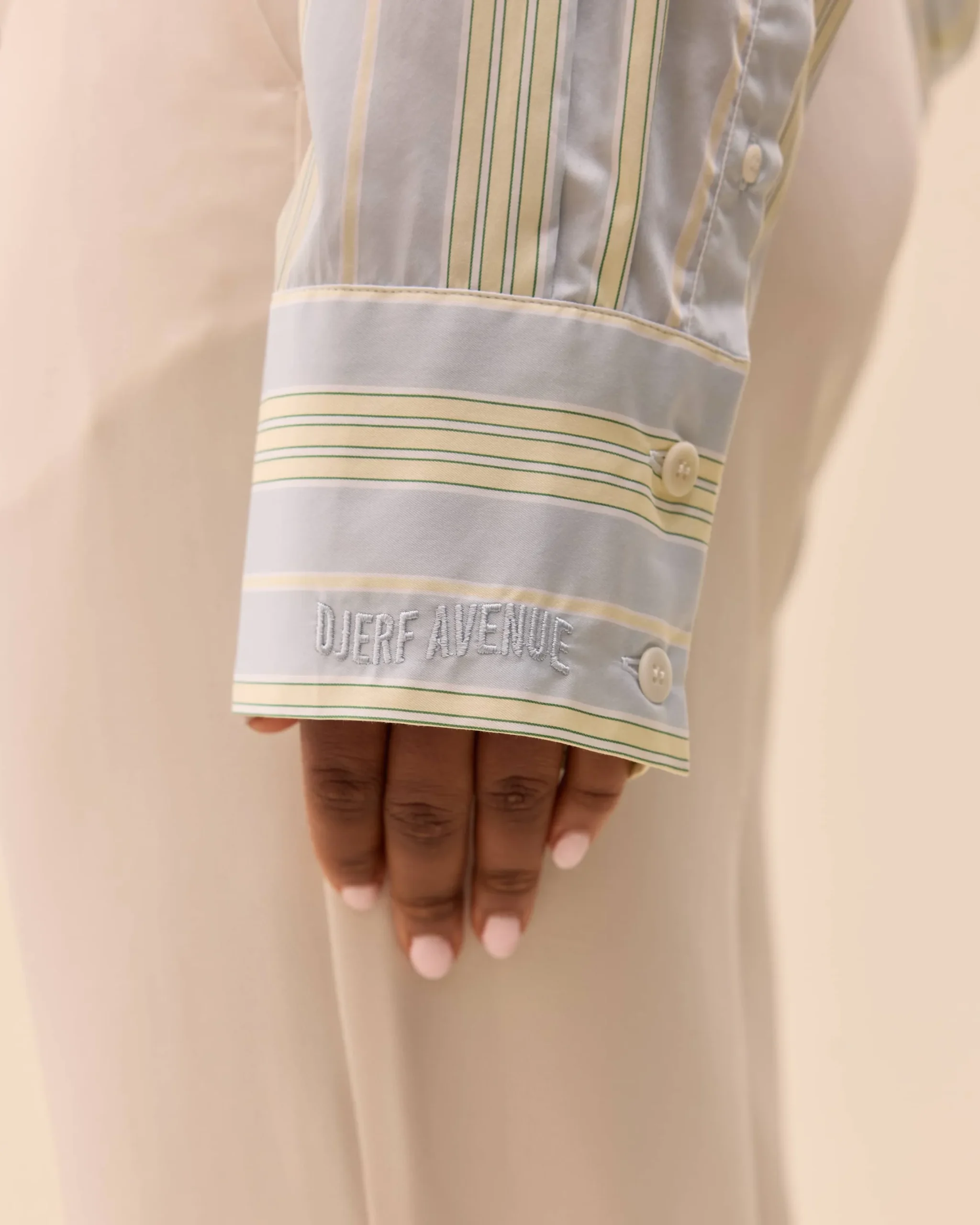 Poplin Classic Shirt Slushy Stripe