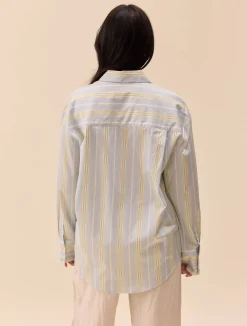 Poplin Classic Shirt Slushy Stripe