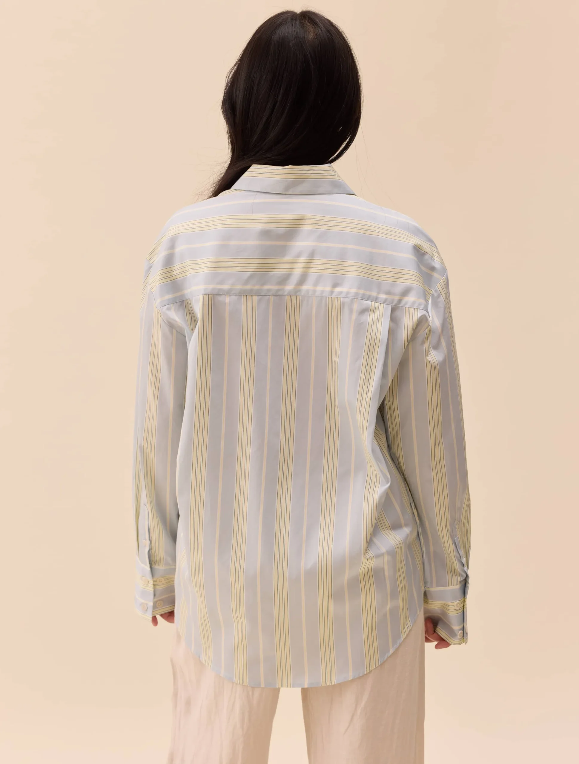 Poplin Classic Shirt Slushy Stripe