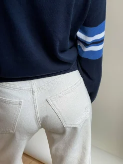 Relaxed Jeans Cream