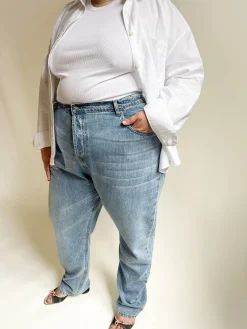 Relaxed Jeans Washed Blue