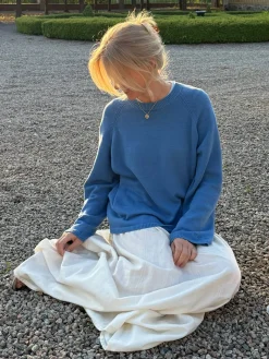 Roundneck Sweater Sky Blue
