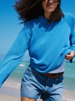 Roundneck Sweater Sky Blue