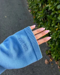 Roundneck Sweater Sky Blue