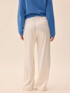 Satin Pants Ivory