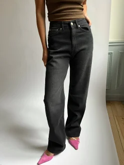 Straight Jeans Black - Tall
