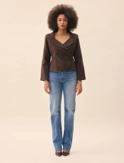 Straight Jeans Mid Blue