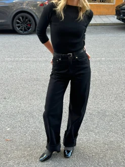 Straight Jeans Midnight Black