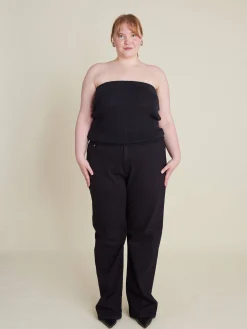 Straight Jeans Midnight Black