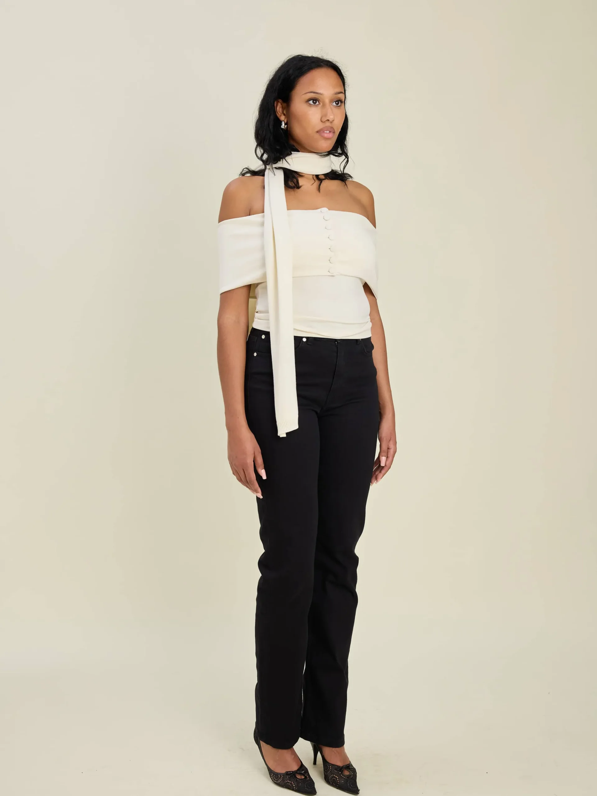 Straight Jeans Midnight Black - Tall