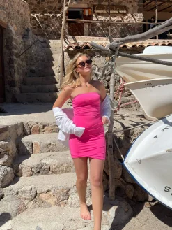 Swim Skirt Guava
