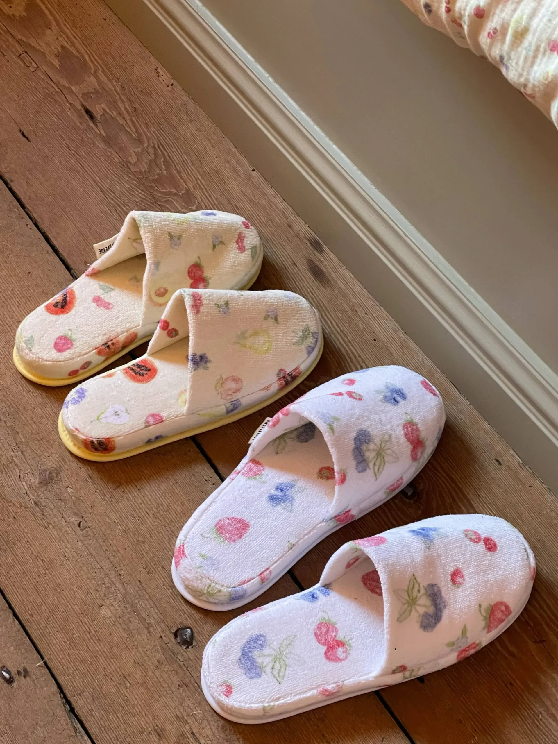 Terry Slippers Fruit