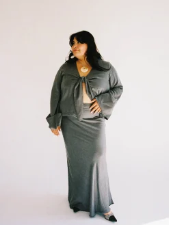 Tie Top Long Sleeve Storm