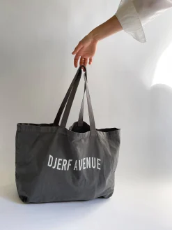 Tote Bag Washed Out Black