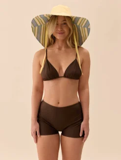 Triangle Bikini Top Cocoa