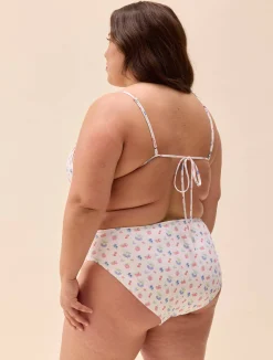 Triangle Bikini Top Summer Berries