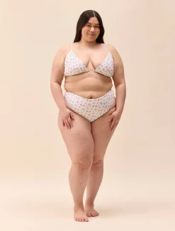 Triangle Bikini Top Summer Berries