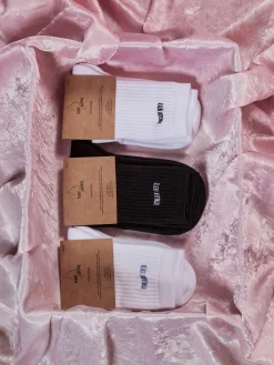 Tube Socks White/Black