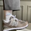 Tube Socks White/Blue