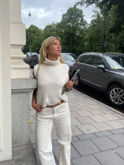 Turtleneck Top Cream