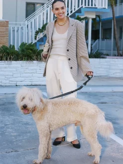 Weekend Blazer Checked Oat